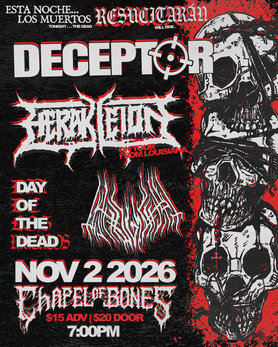 Herakleion / Deceptor / Pathogenesis